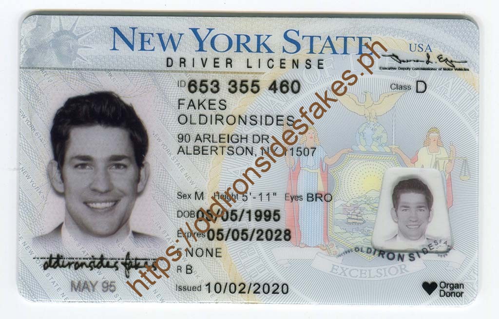 New York Driver License(NY O21 V3) - Oldironsides.ph Official Site ...